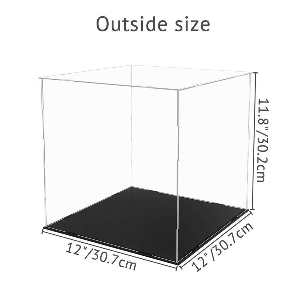 30x30x30CM Acrylic Display Case Dustproof Box Action Figure Model Car Collection - image8