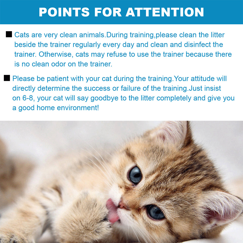 Cat Toilet Training System 3 Step Litter Kwitter Pet Training DVD Instruction - image3