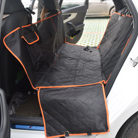 Premium Pet Back Car Seat Cover Hammock NonSlip Protector Zipper Mat Cat Dog Pet - image1