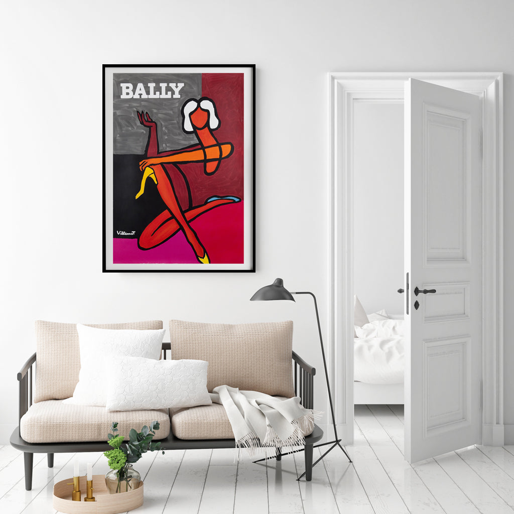 50cmx70cm Fashion Woman Black Frame Canvas Wall Art - image2