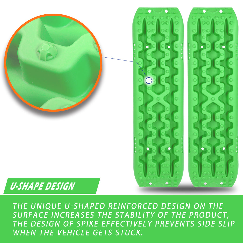 X-BULL Recovery tracks Sand tracks KIT Carry bag mounting pin Sand/Snow/Mud 10T 4WD-GREEN Gen3.0 - image7