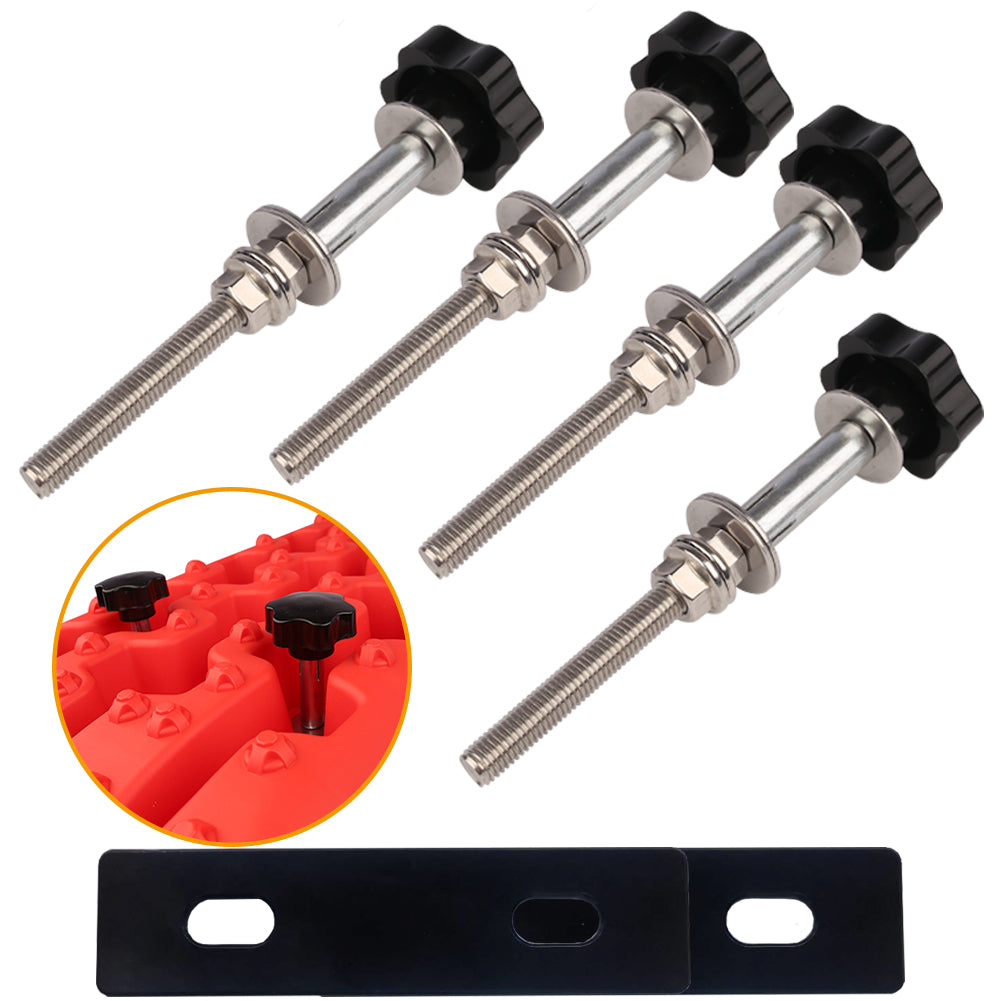 X-BULL Recovery tracks Sand tracks KIT Carry bag mounting pin Sand/Snow/Mud 10T 4WD-Orange Gen3.0 - image4