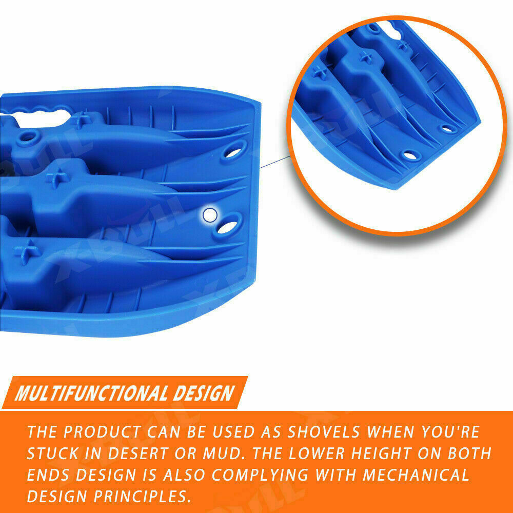 X-BULL Recovery tracks Mud Snow / Sand tracks / Grass 4X4 Caravan 2pairs 4WD Gen 3.0 - Blue - image8