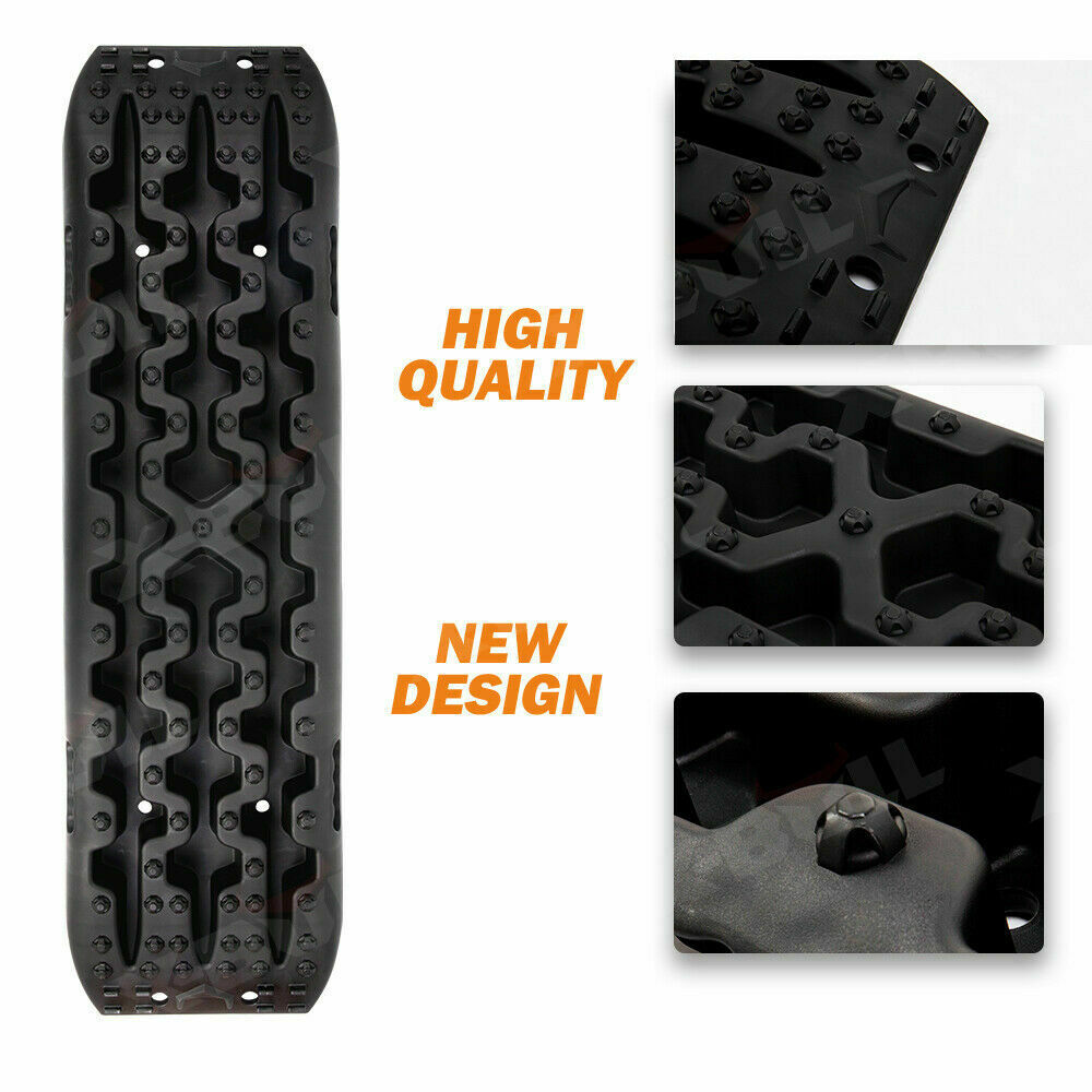 X-BULL Recovery tracks / Sand tracks / Mud tracks / Off Road 4WD 4x4 Car 2pcs Gen 3.0 - Black - image9