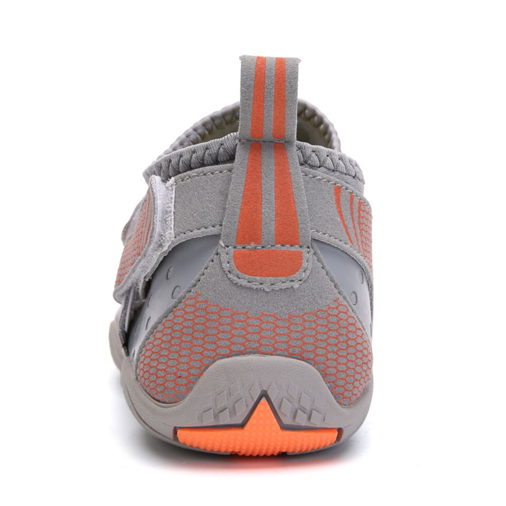 Men Women Water Shoes Barefoot Quick Dry Aqua Sports Shoes - Grey Size EU43 = US8.5 - image3