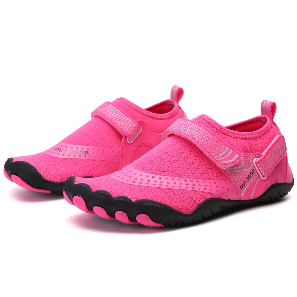 Women Water Shoes Barefoot Quick Dry Aqua Sports Shoes - Pink Size EU38 = US5 - image2