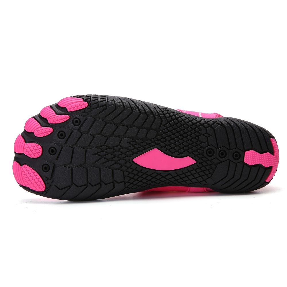 Women Water Shoes Barefoot Quick Dry Aqua Sports Shoes - Pink Size EU38 = US5 - image7