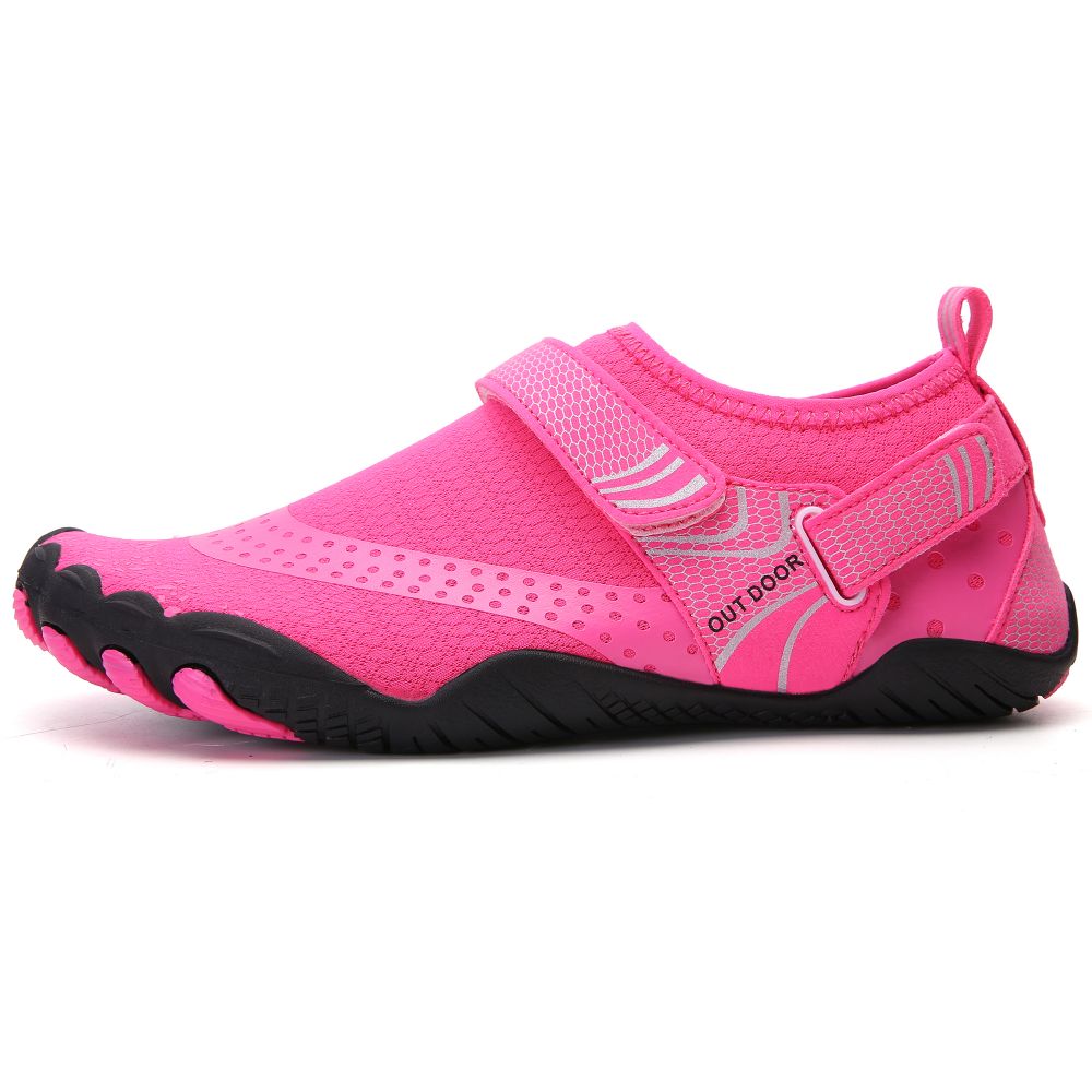 Women Water Shoes Barefoot Quick Dry Aqua Sports Shoes - Pink Size EU38 = US5 - image3