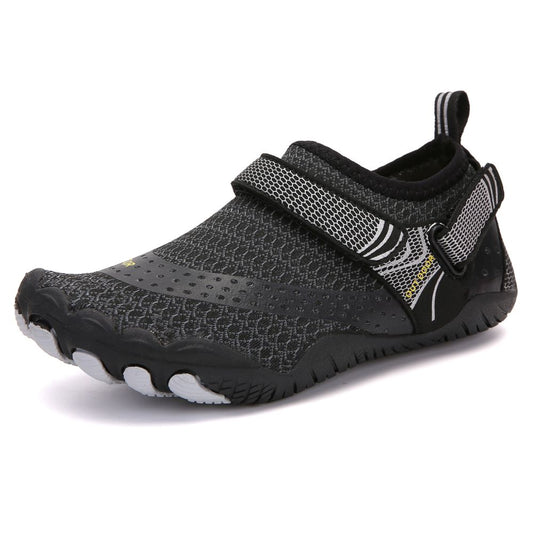 Kids Water Shoes Barefoot Quick Dry Aqua Sports Shoes Boys Girls - Black Size Bigkid US2=EU32 - image1