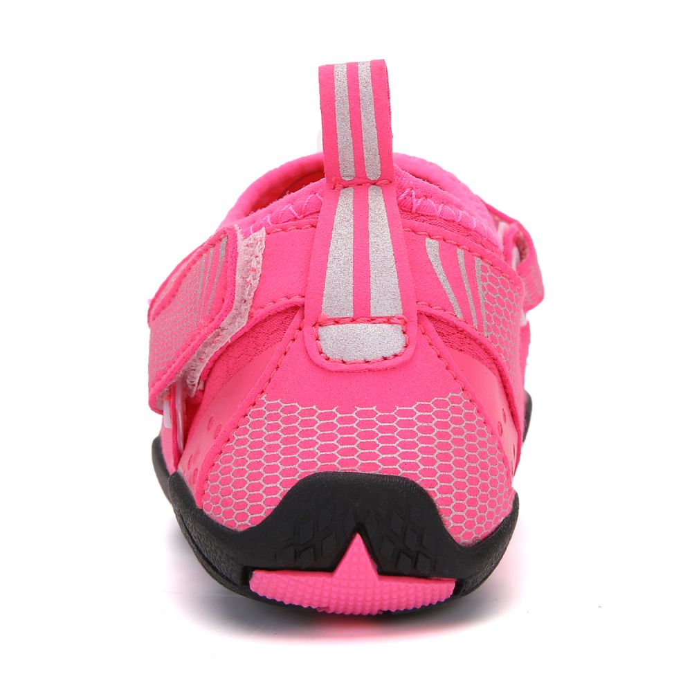 Kids Water Shoes Barefoot Quick Dry Aqua Sports Shoes Boys Girls - Pink Size Bigkid US2=EU32 - image3