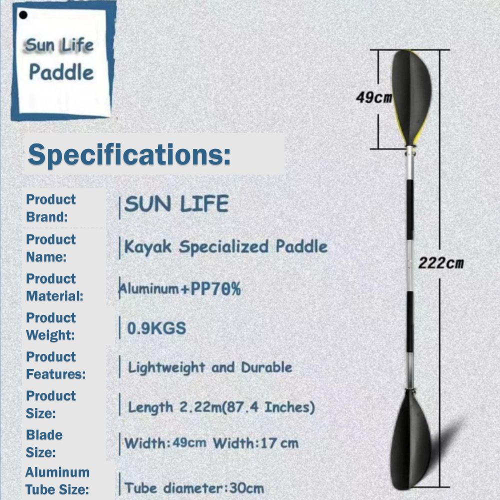 Adjustable Paddles For Kayak SUP Board Watersport - image3