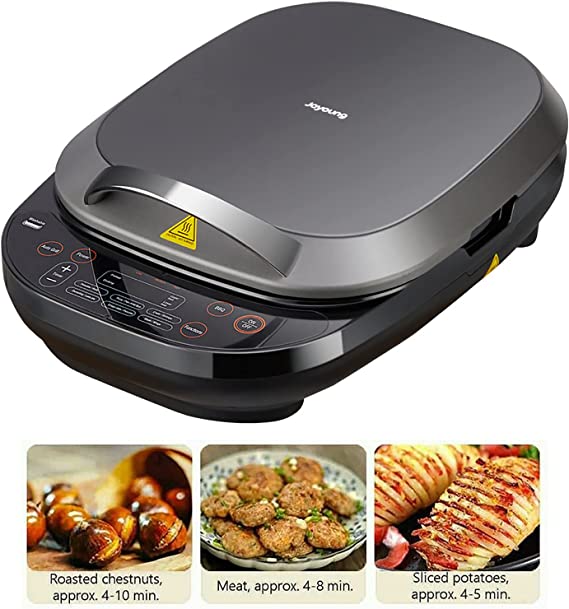 Joyoung Electric Baking Pan 2-Sided Heating Grill BBQ Pancake Maker 30cm - image4