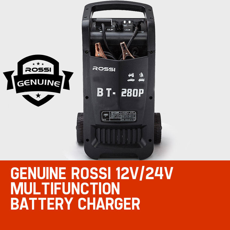 ROSSI Car Battery Charger 280A 12v/24v Jump Starter ATV Boat Truck Tractor - image2