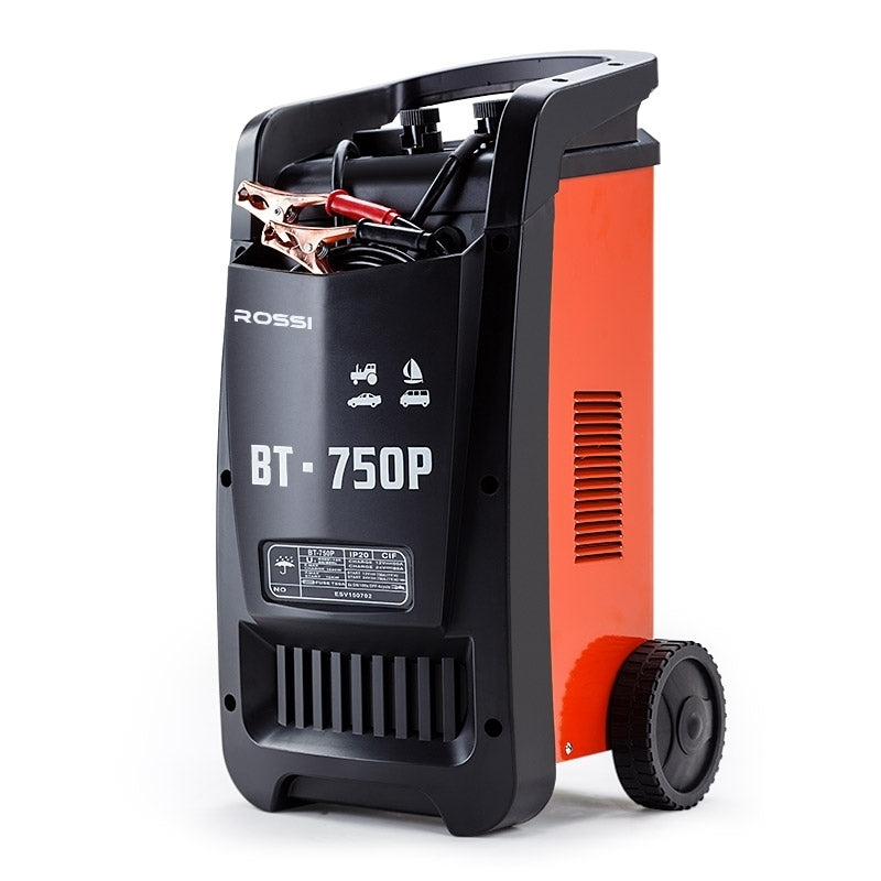 ROSSI Car Battery Charger 750A 12v/24v Jump Starter ATV Boat Truck Tractor - image1