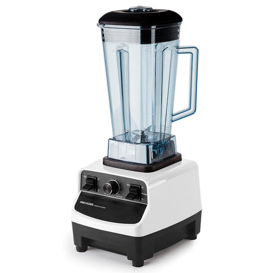 POLYCOOL 2L 2200W Commercial-Grade Blender with BPA-Free Jug for Drink, Smoothie, Food, Ice, White - image1