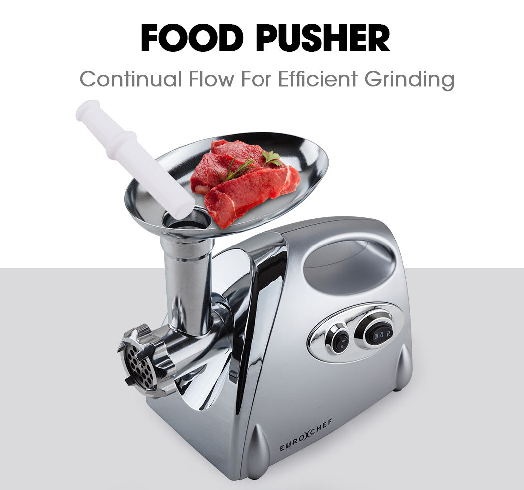 EuroChef 2800W Electric Meat Grinder Mincer Sausage Filler Kibbe Maker - image5