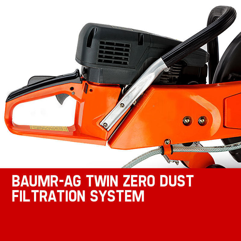 Baumr-AG 75cc Concrete Cut Off Demolition Saw Wet Demo Road Cutter Brick - image3