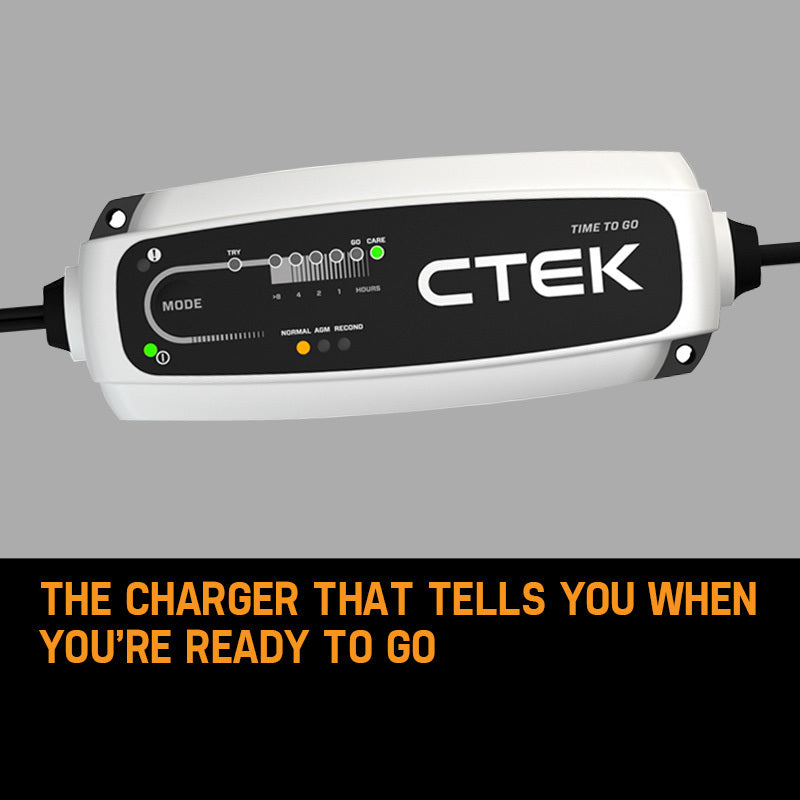 CTEK CT5 TIME TO GO Smart Battery Charger Maintainer Car 4WD Motorcycle 12V 5A - image2