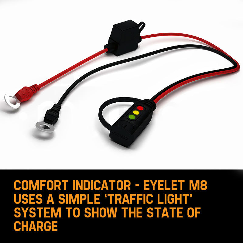 MXS 3.8 12V Smart Battery Charger Bundle Kit - Comfort Indicator Eyelet - image5