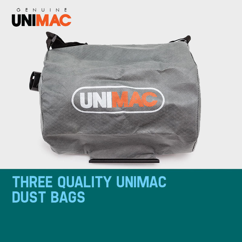 UNIMAC 3x Drywall Sander Replacement Bags Wall Plaster Board Vacuum Cleaner - image2