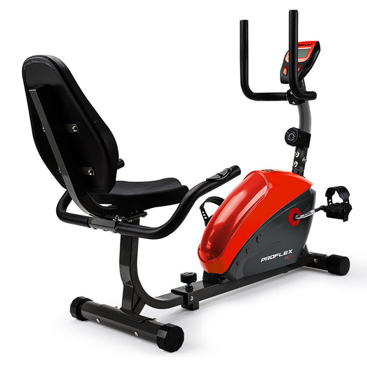 Proflex Magnetic Recumbent Exercise Bike Fitness Cycle Trainer with LCD Display - image1