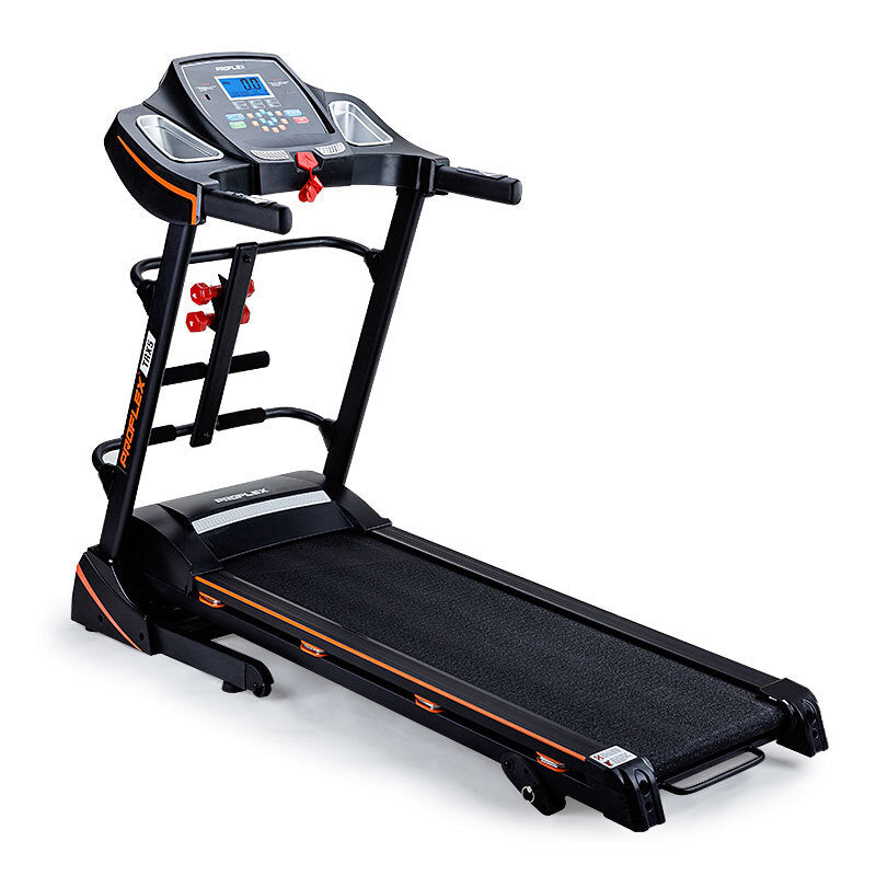 PROFLEX Electric Treadmill w/ Fitness Tracker Home Gym Exercise Equipment - image1