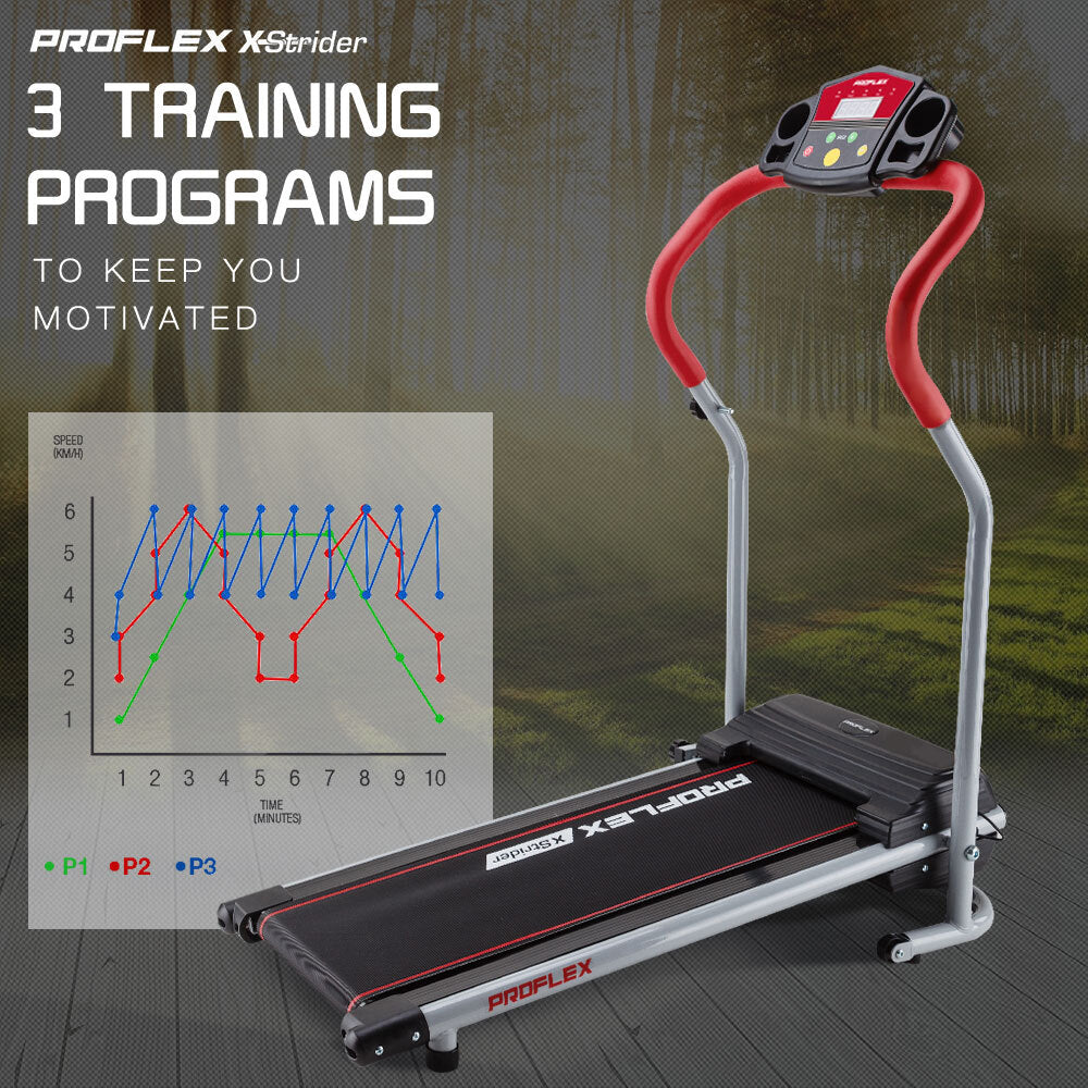 PROFLEX Electric Mini Walking Treadmill Compact Exercise Equipment Fitness Machine - image5