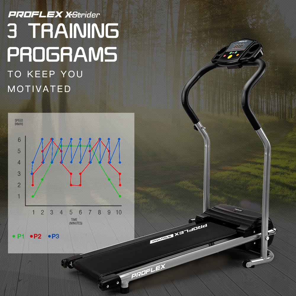 PROFLEX Mini Walking Electric Treadmill Compact Exercise Machine Fitness Equipment - image5