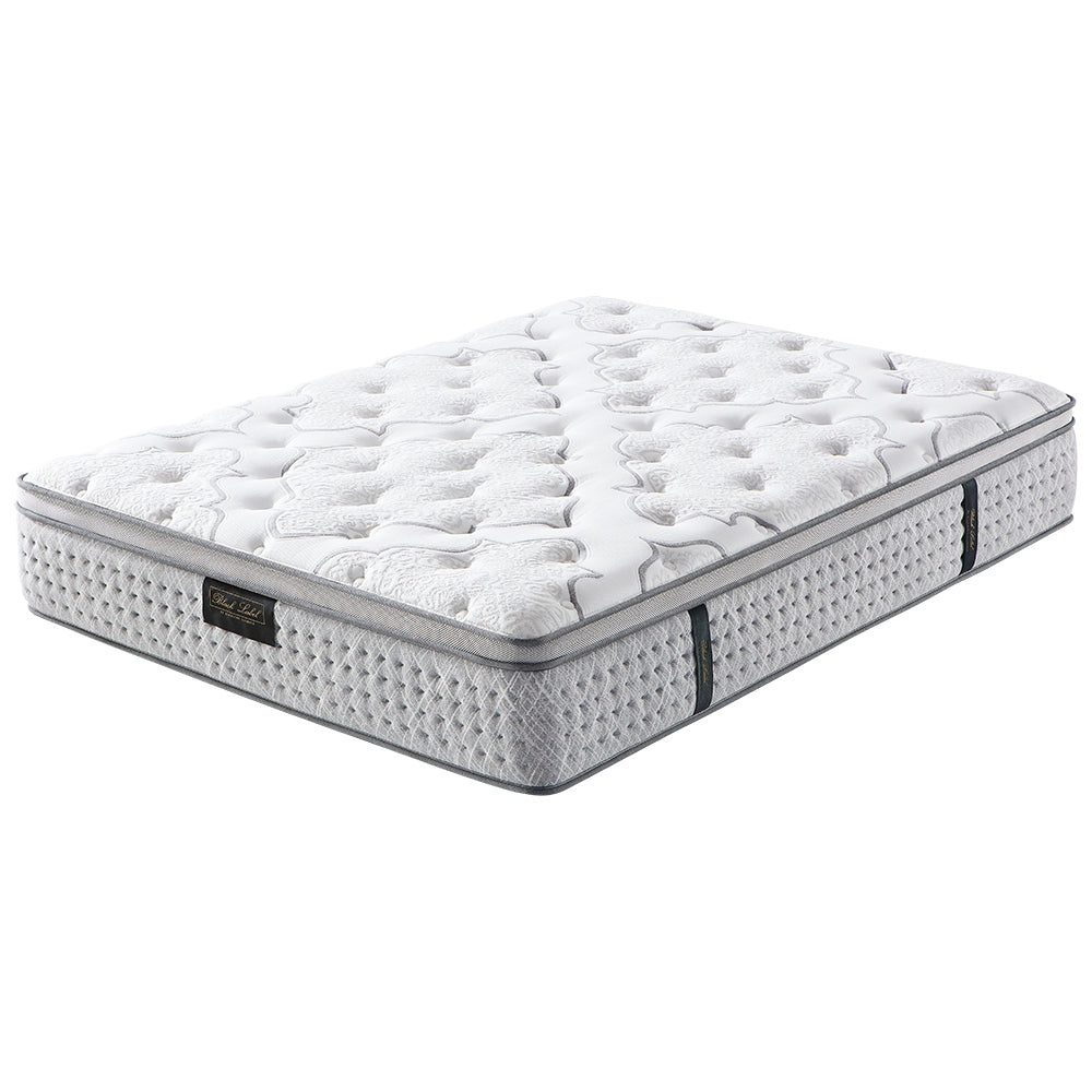 KINGSTON Mattress Queen Size Medium Firm Euro Top Pocket Spring Memory Foam 34CM - image1