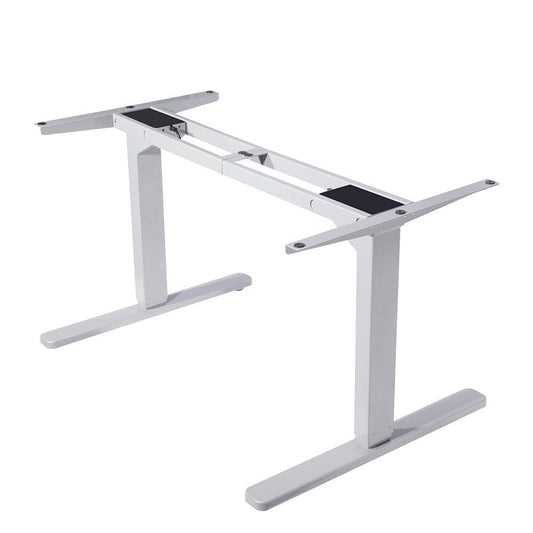 FORTIA Height Adjustable Standing Desk Frame Only - Sit Stand Electric Office WO - image1