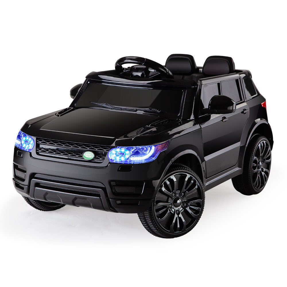 ROVO KIDS Ride-On Car Electric Childrens Toy Battery Powered w/ Remote Black 12V - image1