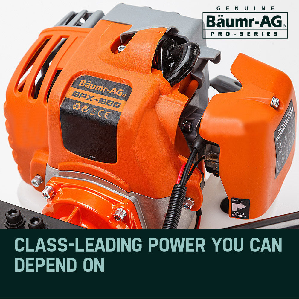 Baumr-AG Post Hole Digger 75CC Posthole Earth Auger Fence Borer Petrol Drill Bit - image2