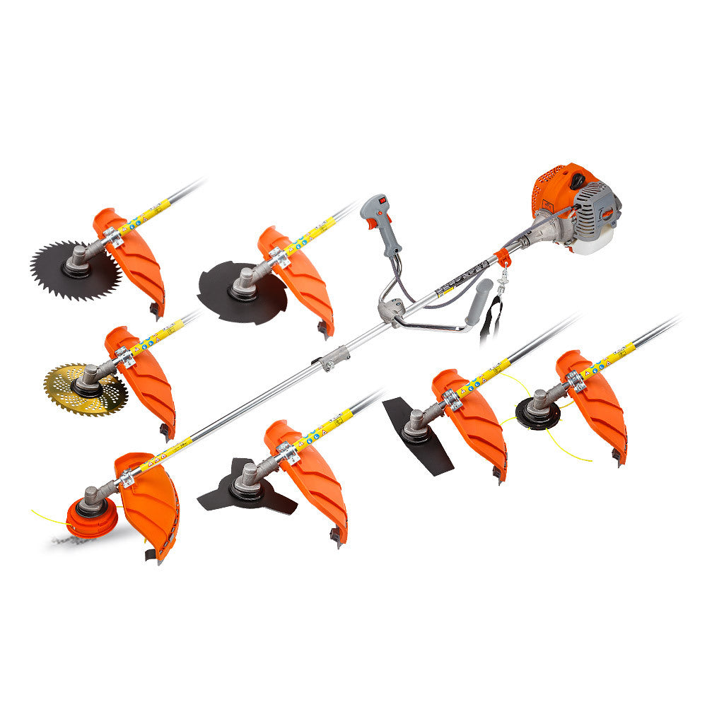 MTM 62CC Brush Cutter Whipper Snipper Trimmer Edger Brushcutter Multi Pole Tool - image1