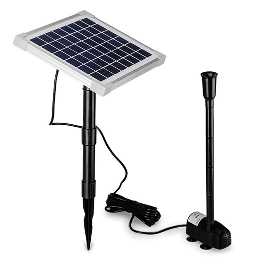 Protege 20W Solar Fountain Submersible Water Pump Power Panel Kit Garden Pond - image1