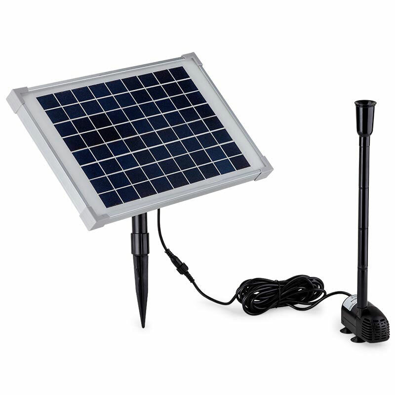 Protege 50W Solar Powered Fountain Submersible Water Pump Pond Kit Power Garden Panel - image1