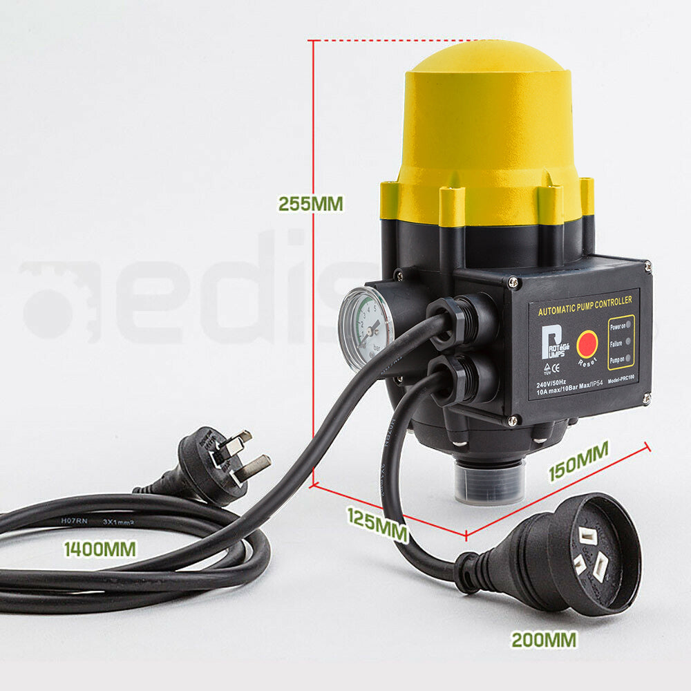 PROTEGE Water Pressure Controller Pump Automatic Adjustable Constant Booster - image6