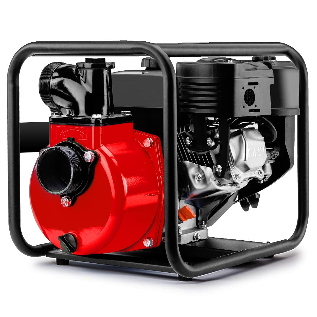 Warton 8HP 3 Petrol Water Transfer Pump High Pressure Fire Fighting Irrigation - image1