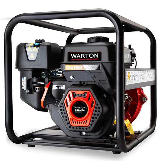 WARTON Petrol Water Pump 8HP Fire Fighting High Pressure Transfer Irrigation 4 - image1