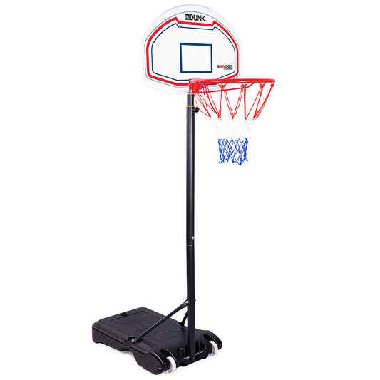 Dr.Dunk Basketball Hoop Stand System Kids Height Adjustable Portable Net Ring - image1