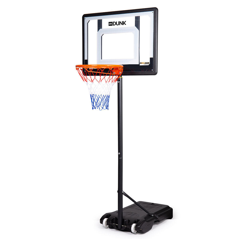 Dr.Dunk Adjustable Basketball Stand System Kids Hoop Portable Height Rim Ring - image1