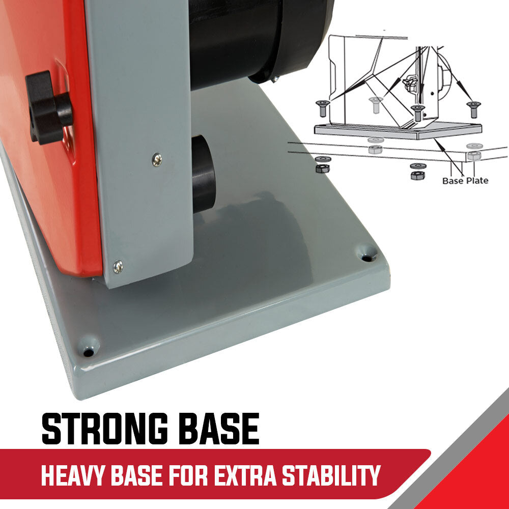 Baumr-AG Bandsaw Wood Cutting Band Saw Portable Wood Vertical Benchtop Machine - image9