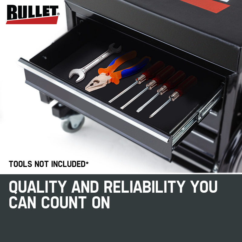 BULLET Rolling Tool Box Stool Mechanic Creeper Toolbox Seat Cushion Garage Tray - image2