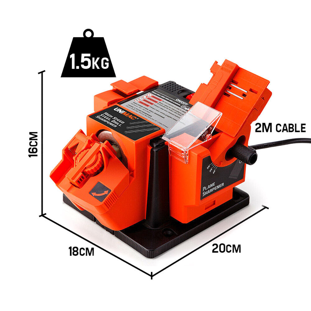 UNIMAC Electric Multi Function Tool Sharpener Drill Bit Knife Scissors Chisel - image6