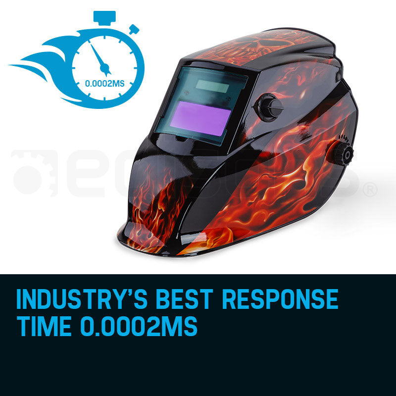 ROSSI Solar Auto Darkening Welding Helmet Mask MIG/ARC/TIG Welder Machine - image2