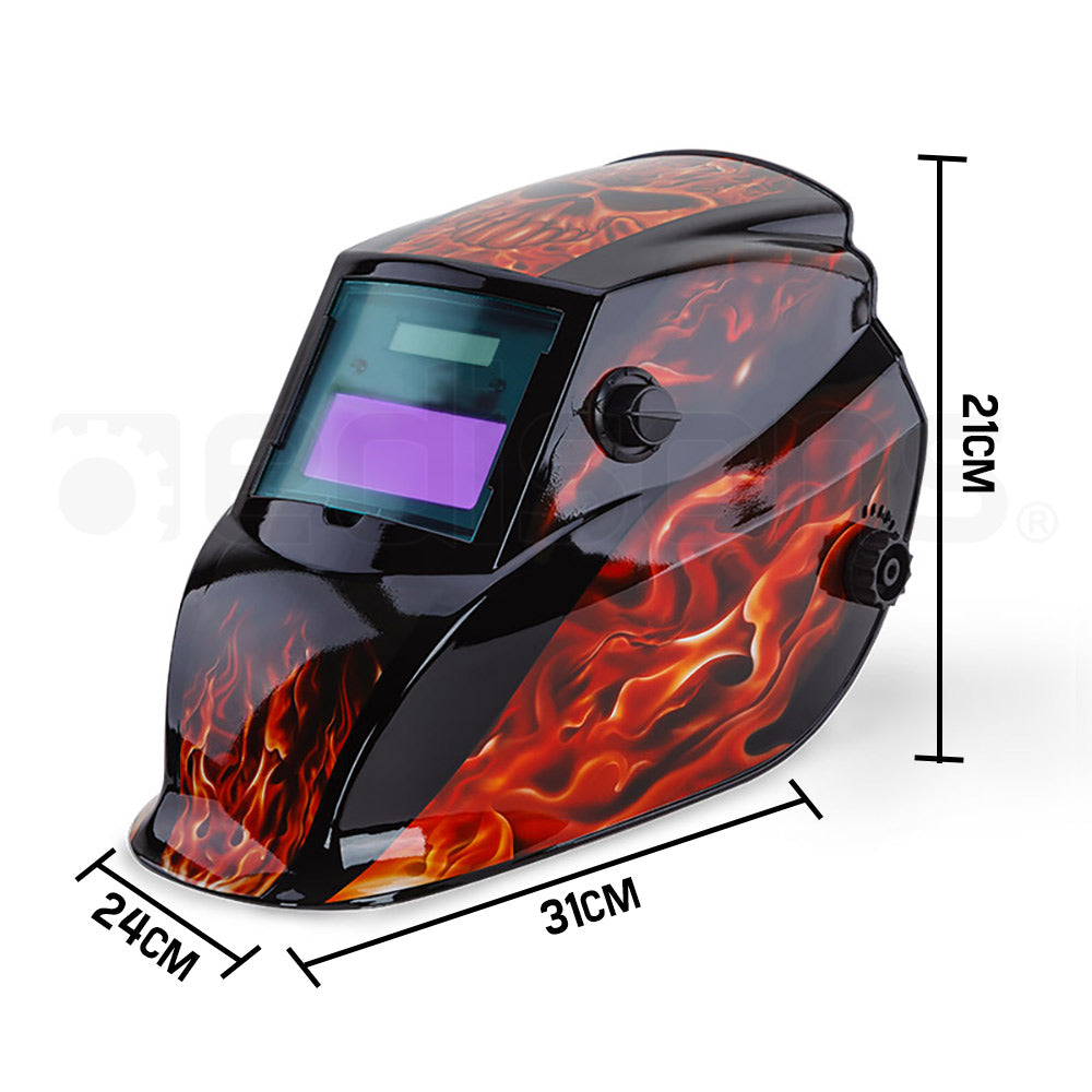 ROSSI Solar Auto Darkening Welding Helmet Mask MIG/ARC/TIG Welder Machine - image6