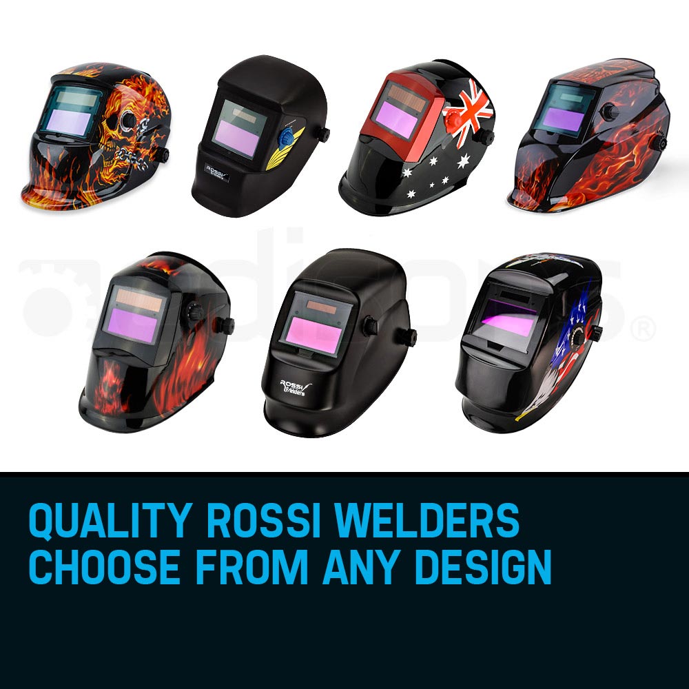 ROSSI Solar Auto Darkening Welding Helmet Mask MIG/ARC/TIG Welder Machine - image10