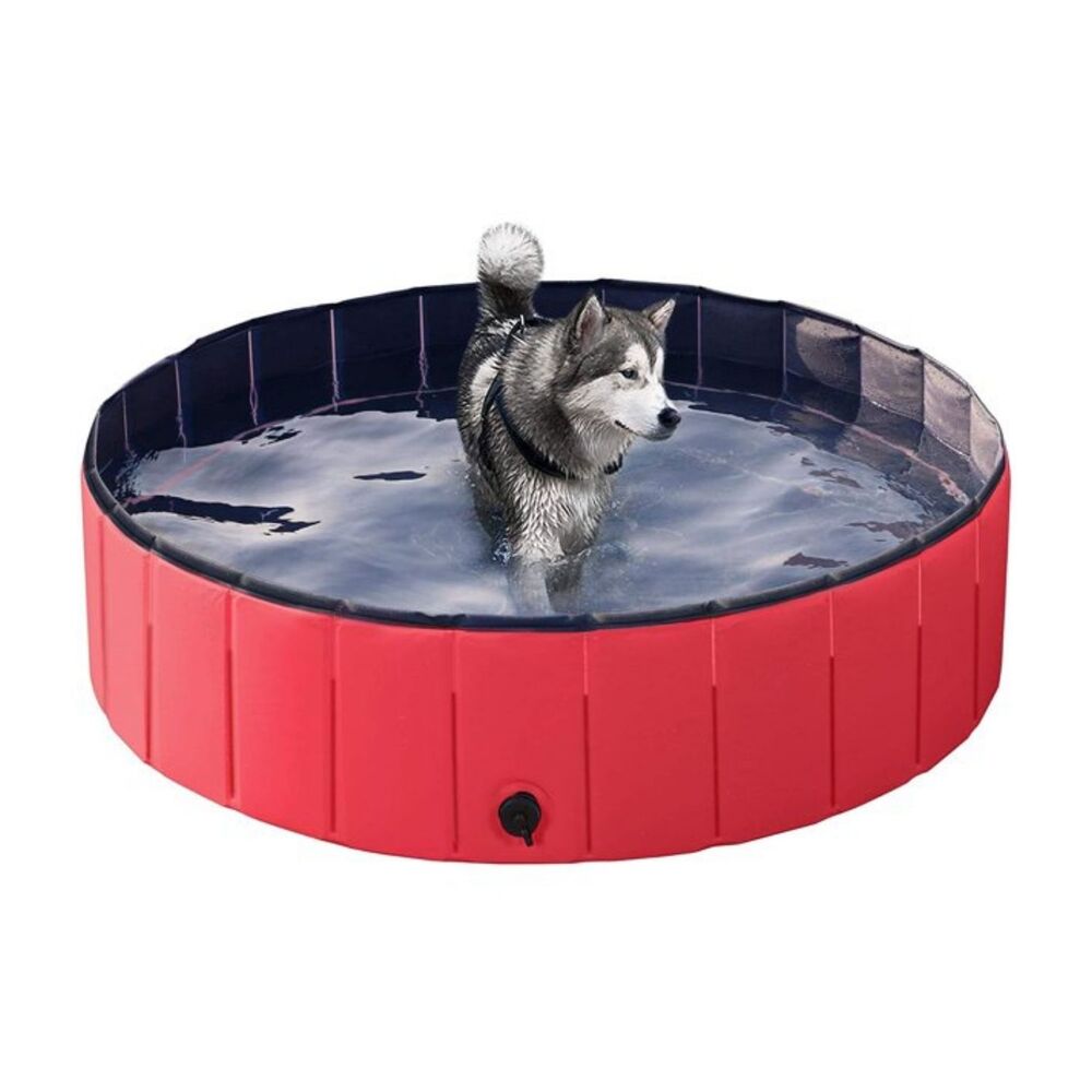 Floofi Pet Pool 120cm*30cm XL Red FI-SB-105-SG - image16