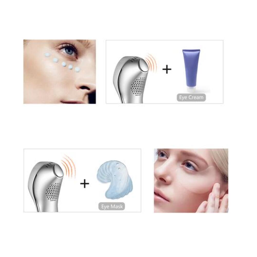 TOUCHBeauty Hot/Cool Sonic Vibration Facial & Eye Massager (Skin Rejuvenator) TB-1589 - image7