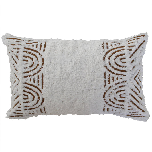 Cushion Cover-Boho Textured Single Sided-Africa-30cm x 50cm - image1