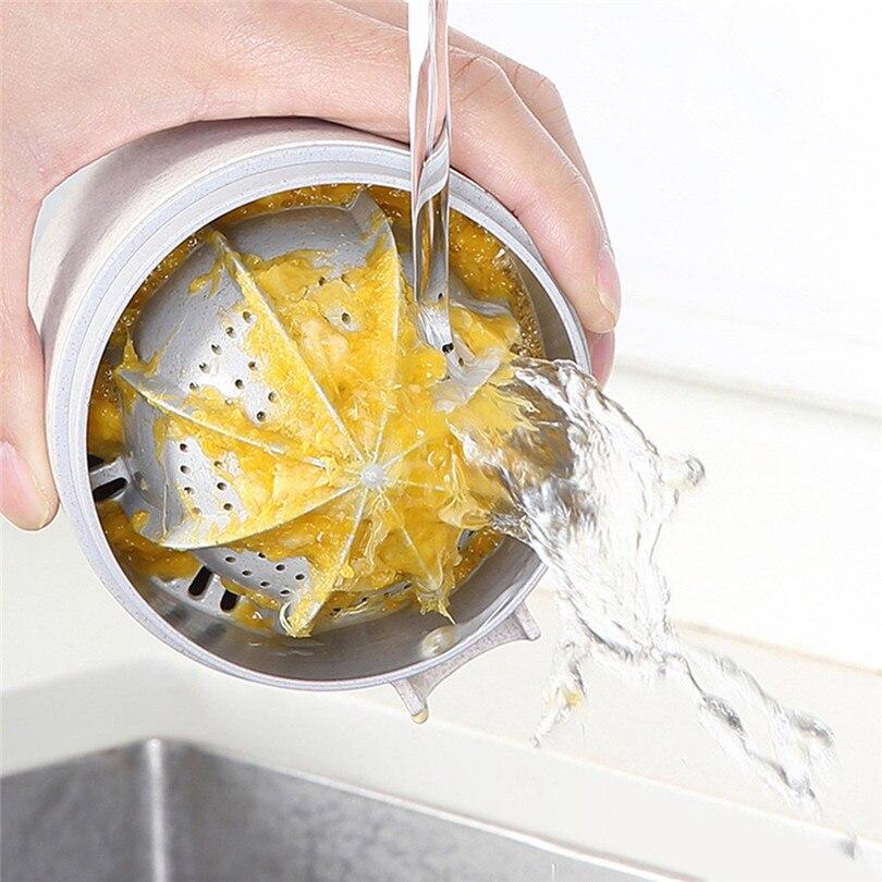 Ecoco Manual Lemon Juicer Hand Orange Squeezer Fruit Citrus Kitchen Plastic Tool Capacity Machine - image11